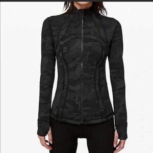 Lululemon define black camo jacket